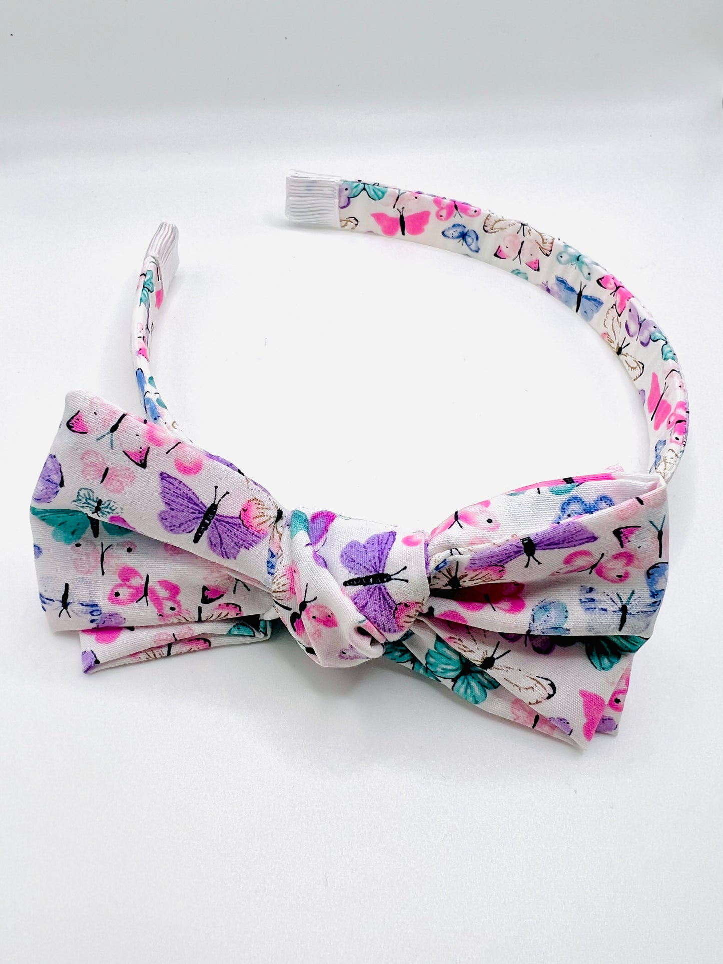 Bow Headband Butterfly Fields