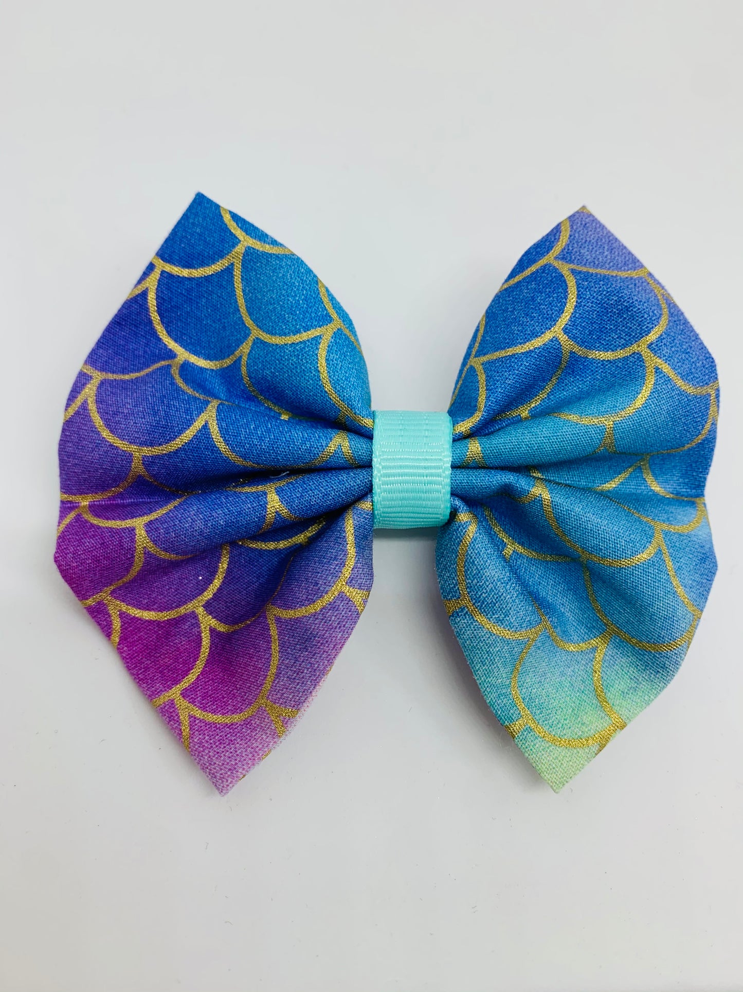 Bow Blue Mermaid Scale