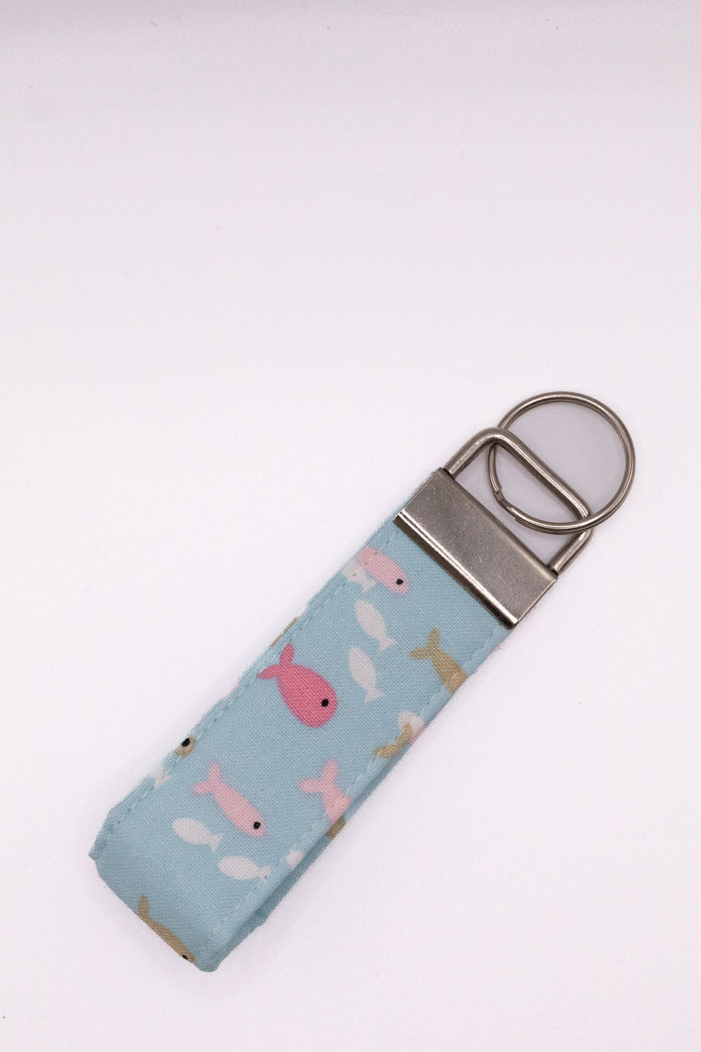 Wristlet Keychain Happy Fishy