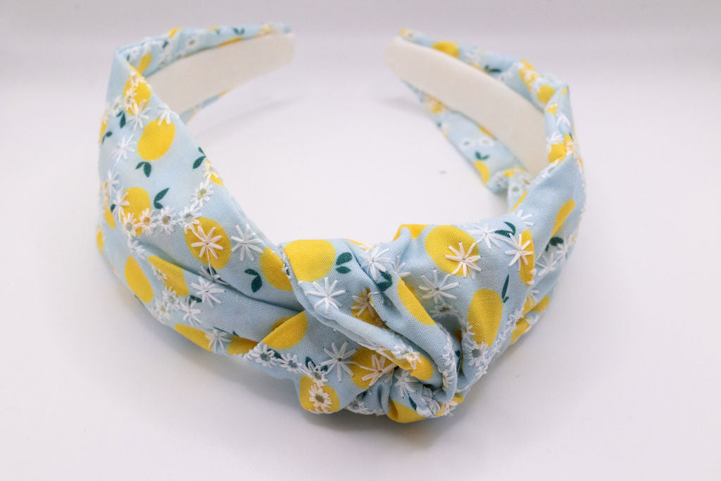 Top Knot Headband Summer Days