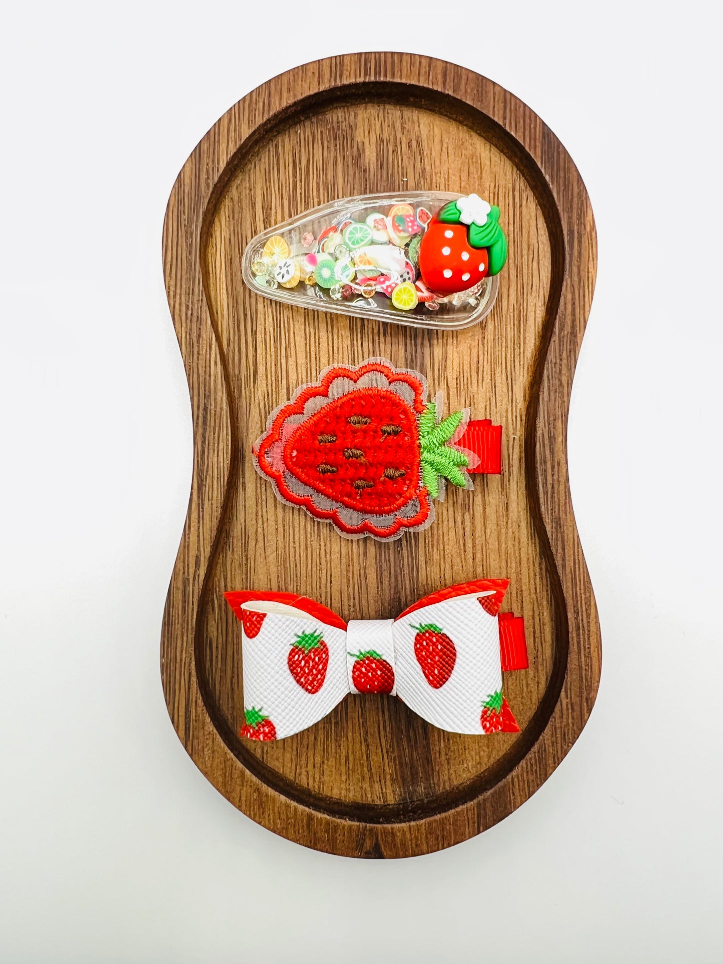 Snap Clips Strawberry Set